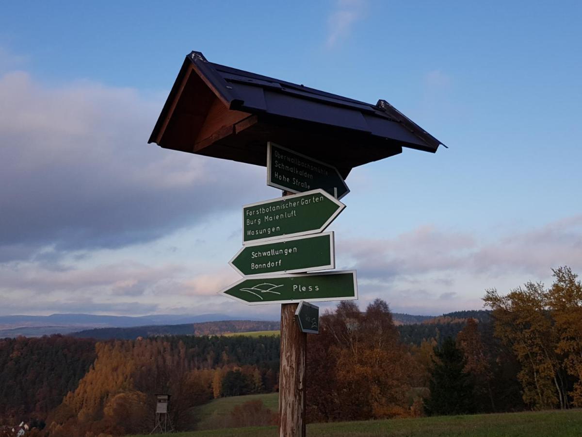 Ferienwohnung Bonndorf Wasungen エクステリア 写真